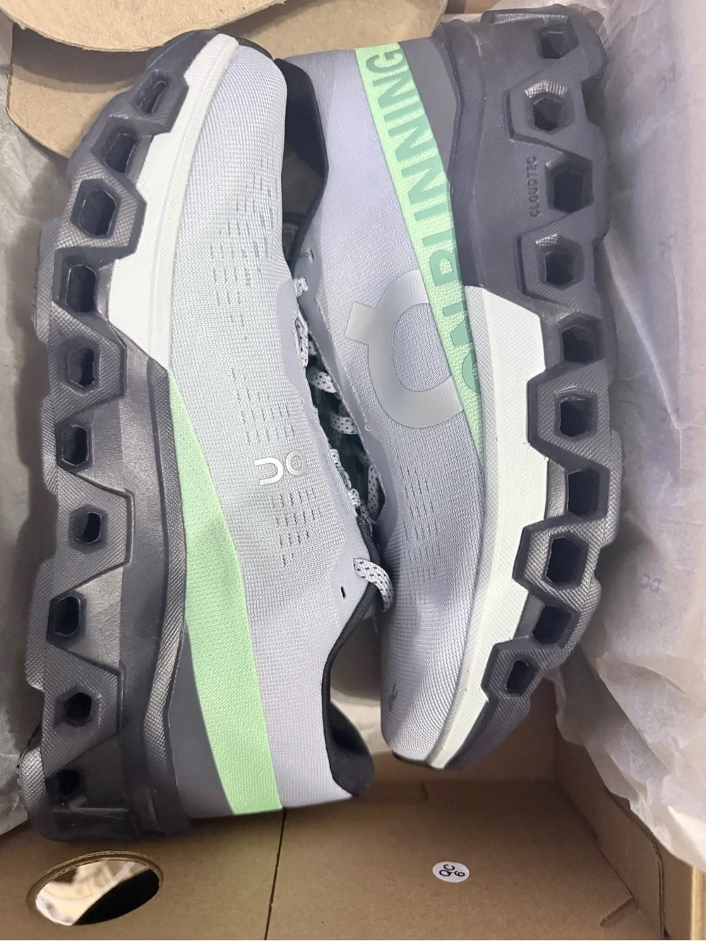 On Cloudmonster Womens Nimbus/Arctic